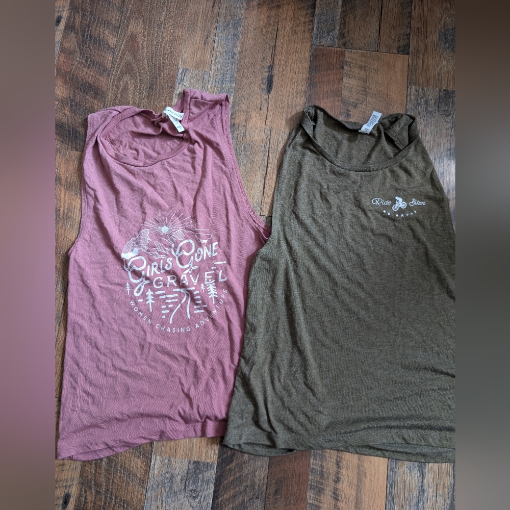 Bundle of bike muscle tanks